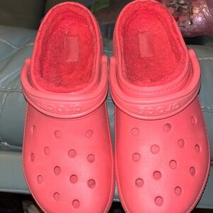 Crocs Lined Clog Hot Pink